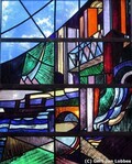 Eén van de ramen in de Pauluskerk, Oegstgeest
<br/>
Gert-Jan Lobbes, 2016